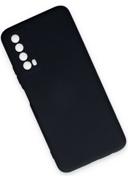 Huawei P Smart 2021 Kılıf Nano Içi Kadife Silikon - Lacivert 300099