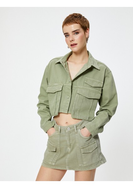 Kot Ceket Kargo Cepli Kapaklı Pamuklu modelleri