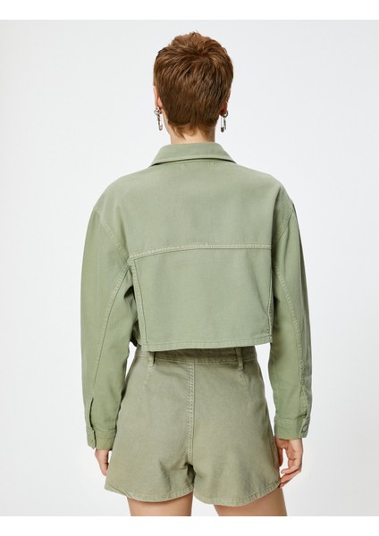 Kot Ceket Kargo Cepli Kapaklı Pamuklu fırsatları