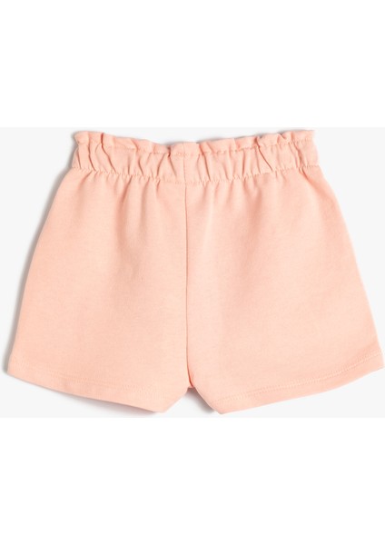 Basic Şort Beli Lastikli Işleme Detaylı Pamuklu fiyatları