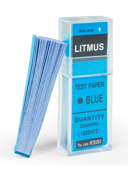 Turnusol Kağıdı Mavi 100 Strip/paket