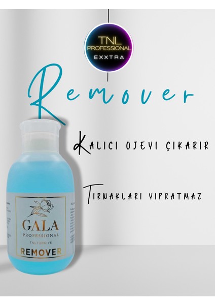 Remover Kalıcı Oje Çıkarıcı Sıvı 500 ml