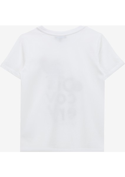 Baskılı Kırık Beyaz T-Shirt D4SU-TST 3302 fiyatları