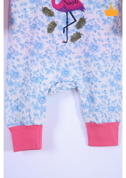 Babyhola Bayramlık Kız Bebek Çocuk Flamingo Bayramlık Salopet Badi Takım 23388 modelleri