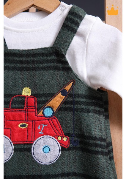 Babyhola Erkek Bebek Salopet Badi 2'li Takım 2203 fırsatları