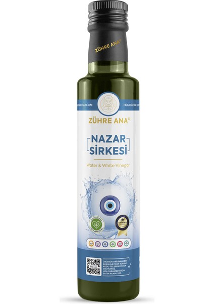 Nazar Sirkesi Water & White Vinegar 500 ml