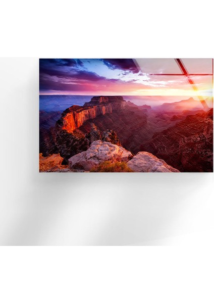 Büyük Kanyon Temperli Cam Duvar Tablosu fırsatları