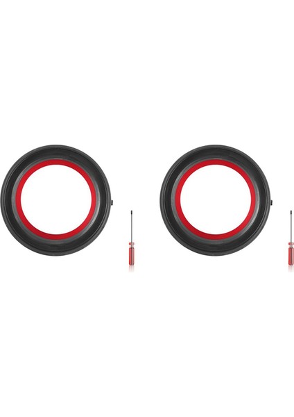 2x Dyson V12 V12 V10SLIM SV18 Vakum Süpürge Toz Kutusu Üst Sabit Sızdırmazlık Halkası Değiştirme Ek Parçaları Aksesuarlar (Yurt Dışından)