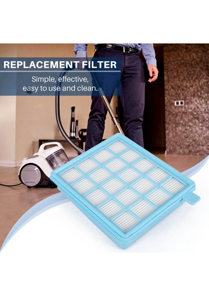 4 Adet/grup Filtre Mesh Hepa Filtre Elektrikli Süpürge FC8515 Için (Yurt Dışından)