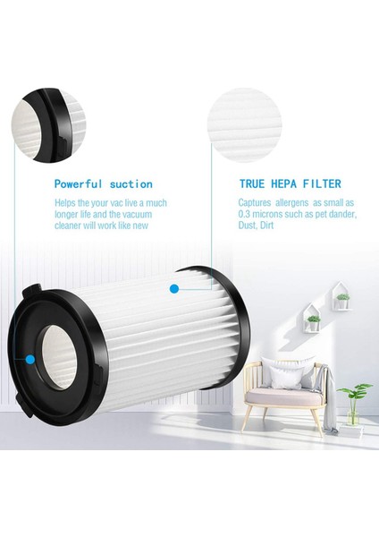 D600 D601 Kablolu Çubuk Temizleyici Için Hepa Filtre ve Sünger Seti (Yurt Dışından) indirimleri