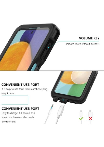 Samsung Galaxy A23 4g/5g IP68 Su Geçirmez Tam Ekran Koruyucu (Yurt Dışından) fırsatları