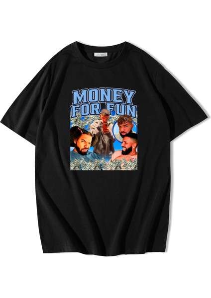 Oversize Money For Fun T-Shirt
