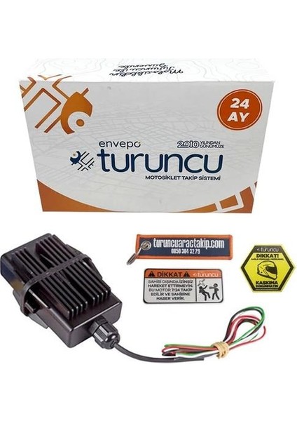MOTOSİKLET TAKİP SİSTEMİ (24 AYLIK) BUZZER DAHİL