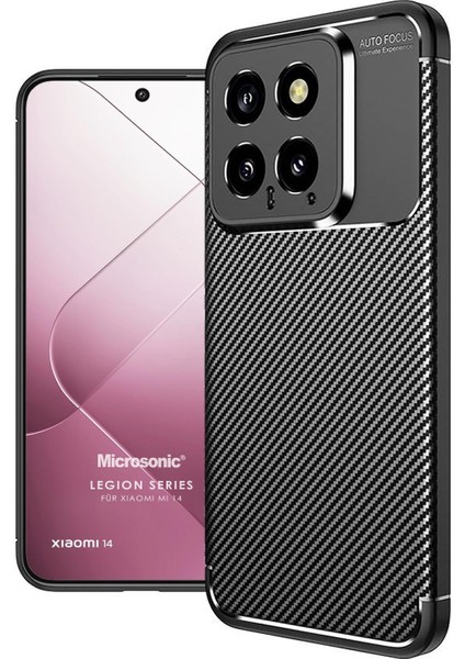 Xiaomi Mi 14 Kılıf Legion Series Siyah