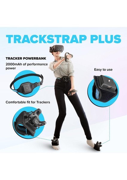 Reality Trackstraps Plus - 20+ Saat Oynatma Süresi Için (Sadece Aksesuar)