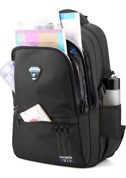 Ortaokul Öğrencileri Için Okul Çantaları, Erkekler Için Rahat ve Basit Büyük Kapasiteli Sırt Çantaları, Moda Moda Öğrenci Okul Çantaları (Yurt Dışından) modelleri