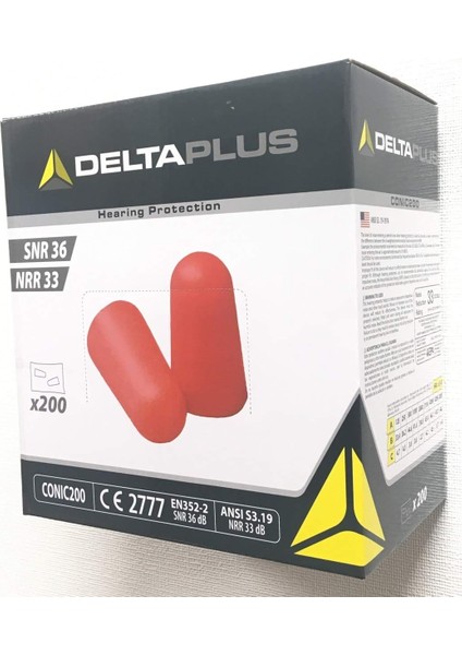 CONIC200 36DB Uyku ve Ders Çalışma Için Ipsiz Kulak Tıkacı Çift Paketli modelleri