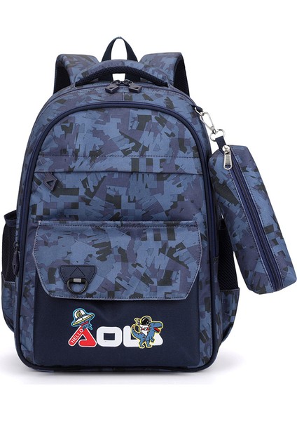 Çocuk Sırt Çantası, Su Geçirmez Büyük Kapasiteli Omurga Sırt Çantası (Yurt Dışından)