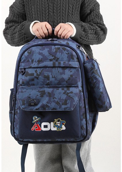 Çocuk Sırt Çantası, Su Geçirmez Büyük Kapasiteli Omurga Sırt Çantası (Yurt Dışından) modelleri