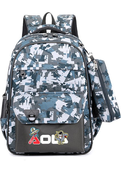 Çocuk Sırt Çantası, Su Geçirmez Büyük Kapasiteli Omurga Sırt Çantası (Yurt Dışından)