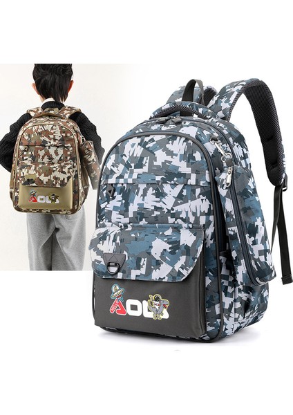 Çocuk Sırt Çantası, Su Geçirmez Büyük Kapasiteli Omurga Sırt Çantası (Yurt Dışından) fırsatları