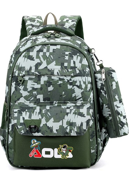 Çocuk Sırt Çantası, Su Geçirmez Büyük Kapasiteli Omurga Sırt Çantası (Yurt Dışından)