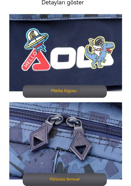 Çocuk Sırt Çantası, Su Geçirmez Büyük Kapasiteli Omurga Sırt Çantası (Yurt Dışından) indirimleri