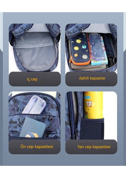 Çocuk Sırt Çantası, Su Geçirmez Büyük Kapasiteli Omurga Sırt Çantası (Yurt Dışından) fiyatları