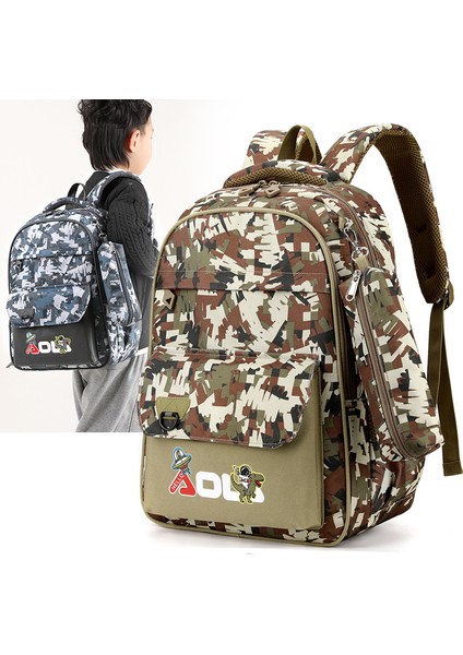 Çocuk Sırt Çantası, Su Geçirmez Büyük Kapasiteli Omurga Sırt Çantası (Yurt Dışından) fırsatları