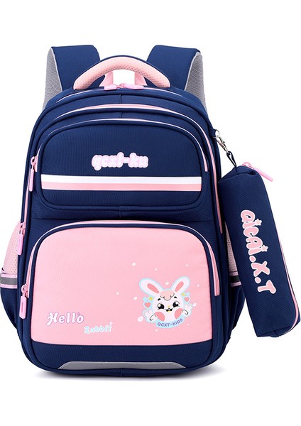 Kız Sırt Çantası, Çocuk Su Geçirmez Büyük Kapasiteli Sırt Sırt Çantası (Yurt Dışından)