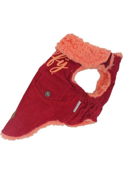 Bordo Kadife Yelek Kedi Köpek Yeleği Kedi Köpek Kıyafeti M fırsatları