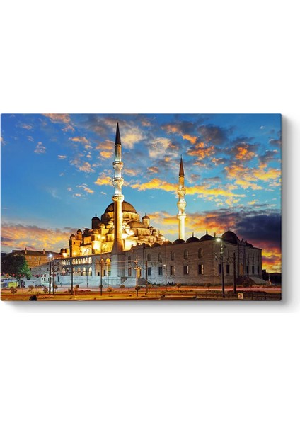 Eminönü Yeni Camii Kanvas Tablo