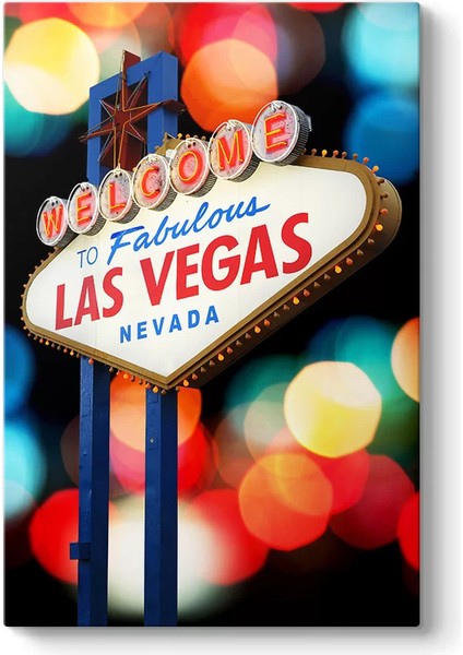 Las Vegas Nevada Kanvas Tablo