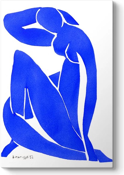 Henri Matisse - Nu Bleu Iı? Kanvas Tablo
