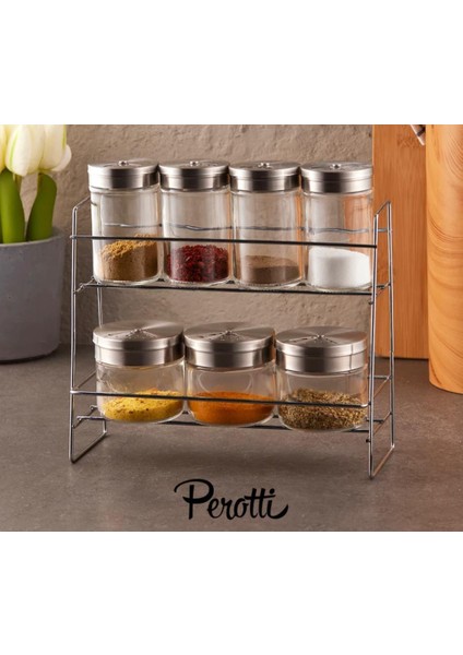 Sılva Metal 8prc. Baharat Takımı