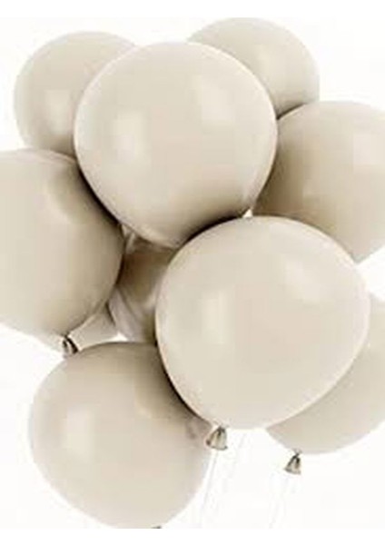 Düz Renk 10 Lu Pastel Balon