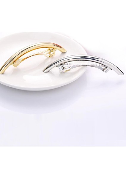 Düz Metal Minimalist Otomatik Toka Seti 2'li Paket