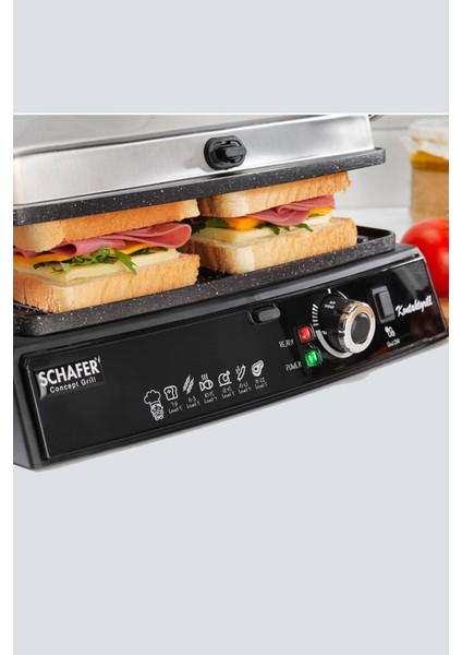 Concept Grill Tost Makinesi 2S082-25007-INX01 modelleri