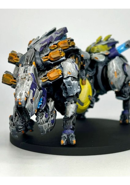 Horizon Zero Dawn Behemoth Figür Horizon Forbidden West Dev Figür Büyük Boy 20CM