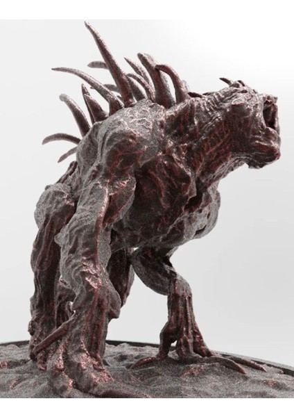 The Witcher Alghoul Boyalı Figür Büyük Boy 20CM modelleri