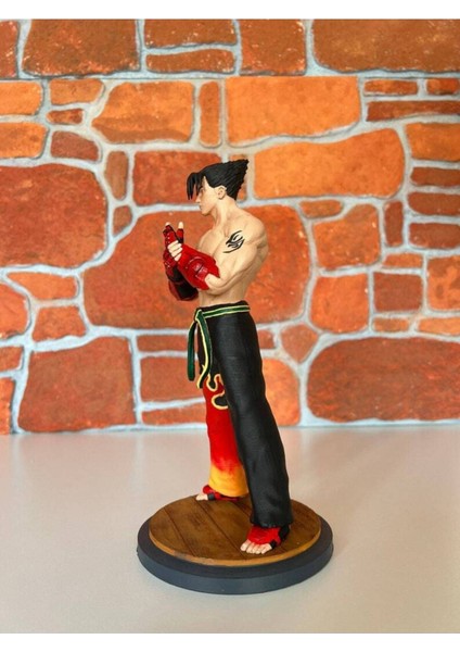 Street Fighter Jin Kazama Figür 25CM Büyük Boy fiyatları