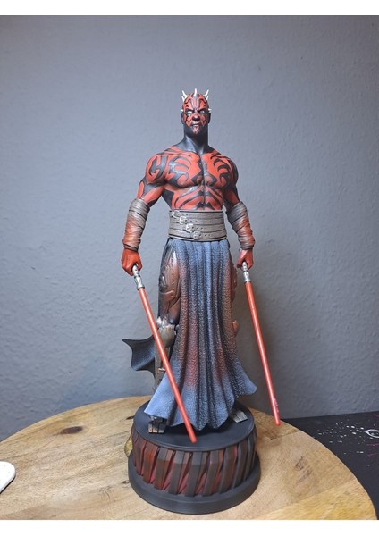 Darth Maul Son Düello Star Wars Boyalı Figür 30 cm (Büyük Boy) fiyatları