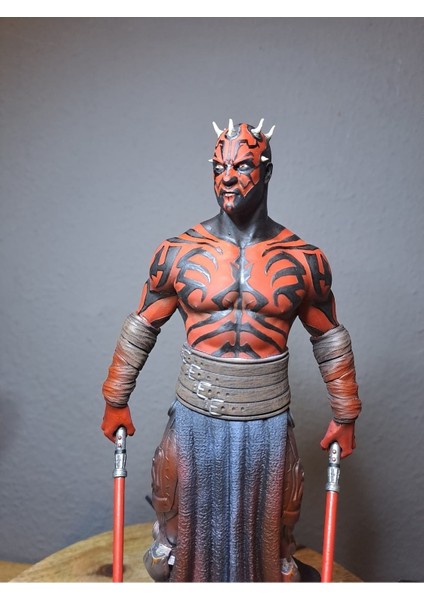 Darth Maul Son Düello Star Wars Boyalı Figür 30 cm (Büyük Boy) fırsatları