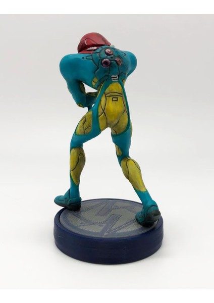 Metroid Fusion Suit Figür Metroid Füzyon Elbisesi Figür Büyük Boy 20CM