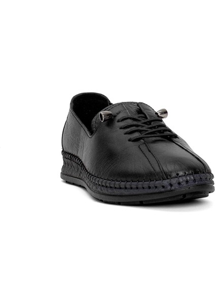 8786C Kadın Deri Casual Ayakkabı Siyah fiyatları