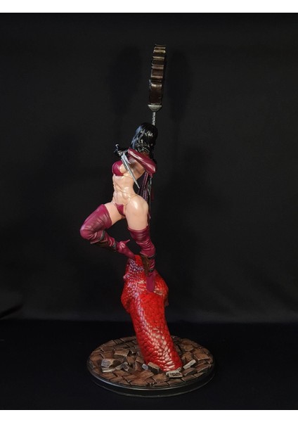 Mortal Kombat Mileena Figür Mortal Kombat Mileena Obje Büyük Boy 25CM fırsatları