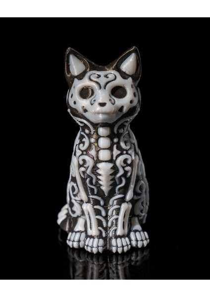 Cadılar Bayramı Biblo Cadılar Bayramı Kedi ve Köpek Figür Halloween Figür Kedi Köpek 11CM fiyatları
