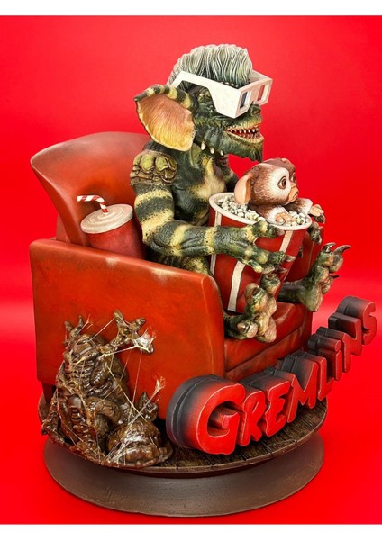 Gremlins Figür Giremlinler Sinema Figür Büyük Boy 25CM fiyatları