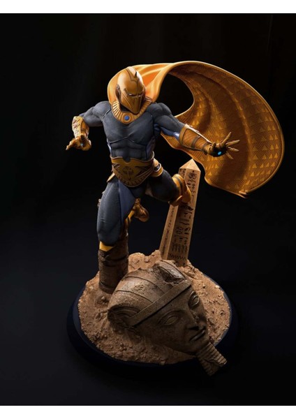 Dc Doctor Fate Boyalı Figür Dr. Kent Nelson Figür Büyük Boy 25CM