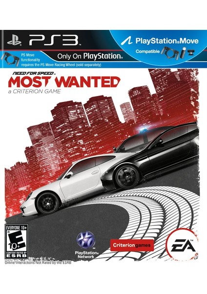 Need For Speed Most Wanted 2012 Ps3 Oyun